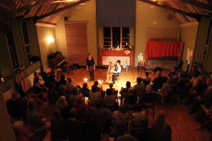 Concert de Tristan Le Govic et Lise Enochsson lors des Rencontres Nordiques de Harpe